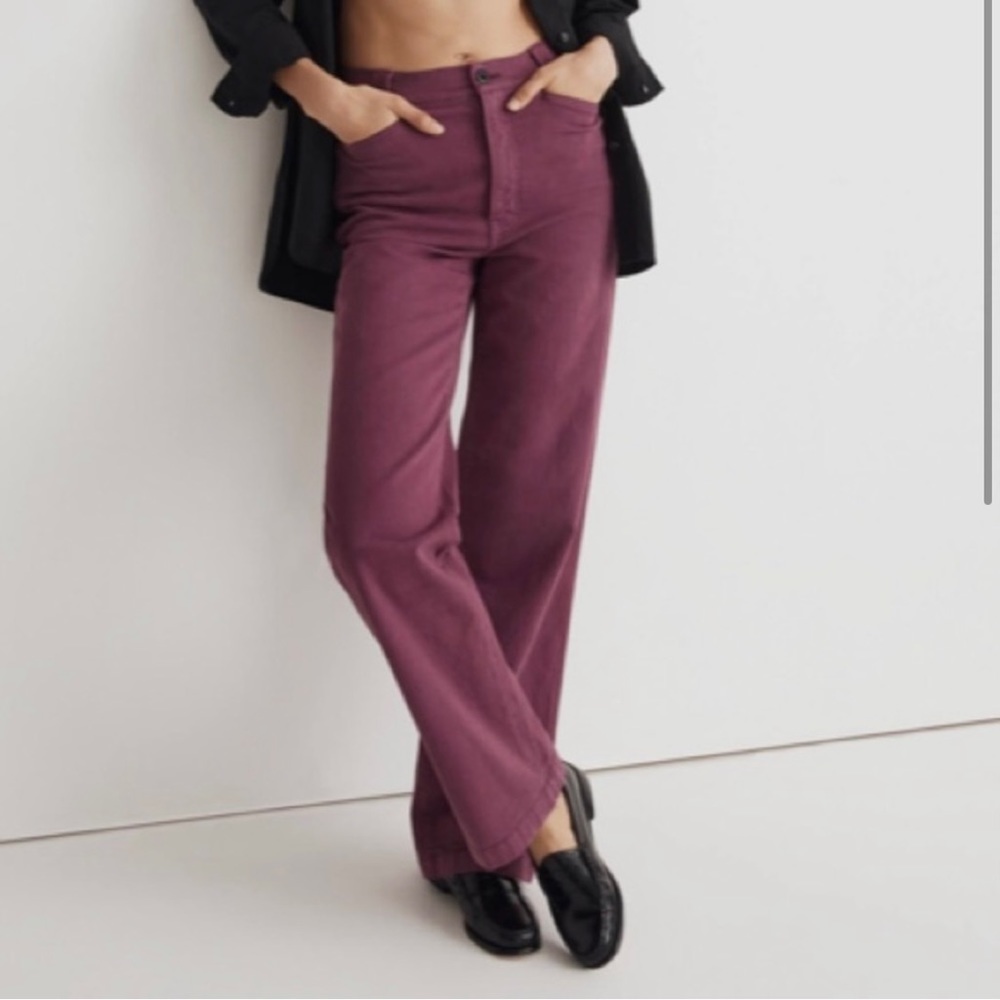 Petite Emmett 2.0 Wide-Leg Pants: Garment-Dyed Edition